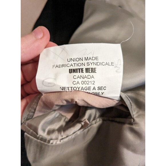 Paul Stuart III Grey Wool Suit Set Jacket Pants Sz 44-38 REGULAR Made in Canada - Picture 11 of 16